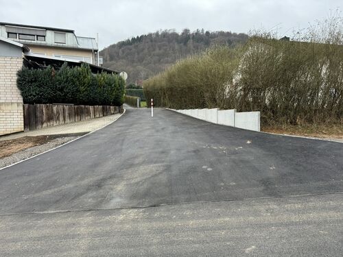 Notzufahrt für Rettungsfahrzeuge Odenwaldstraße